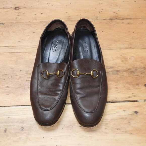 Brown Leather Loafers - Picture 1 of 4